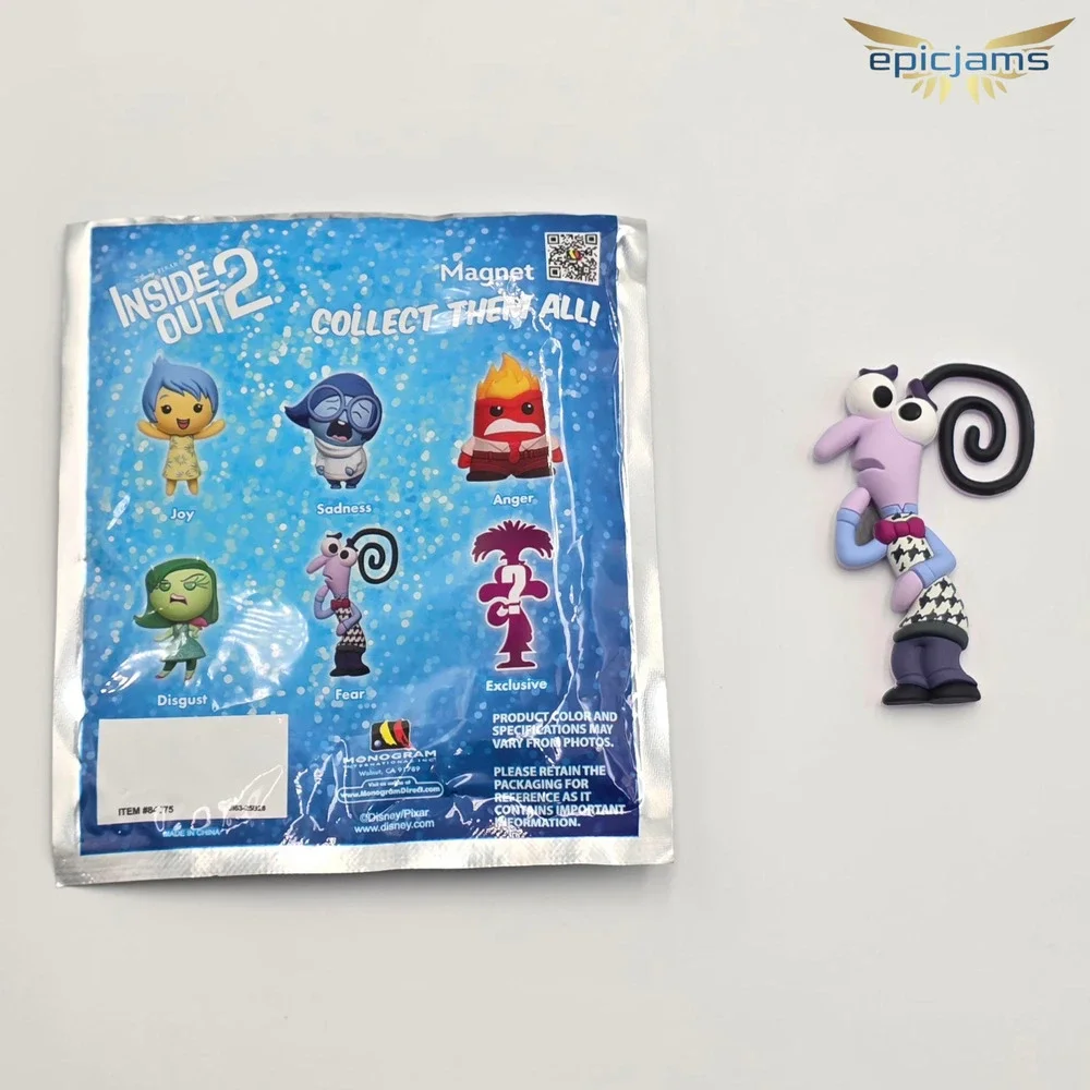 Disney Pixar Inside Out 2 Characters Blind Bag Magnet - Fear